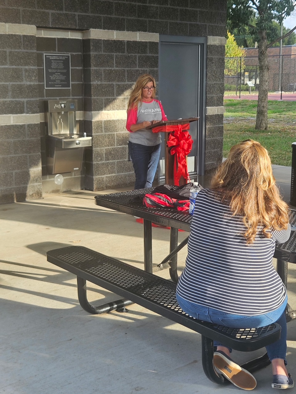 Burbank dedication Debbie Speaking
